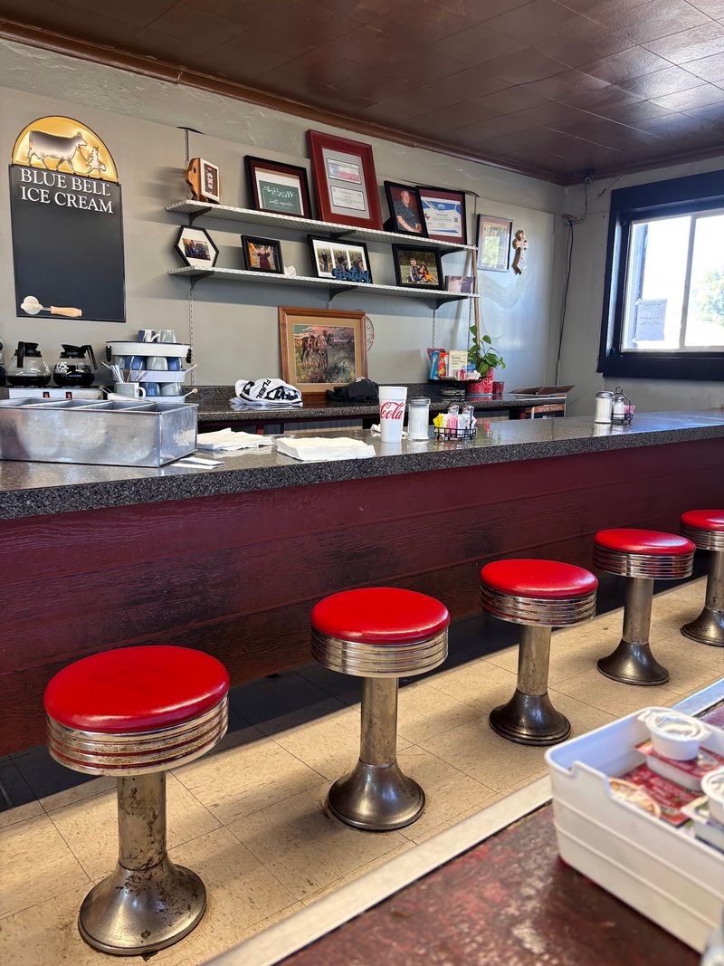 Red Stools, Worn Booths, And That Old Diner Hum Red Stools, Worn Booths, And That Old Diner Hum
