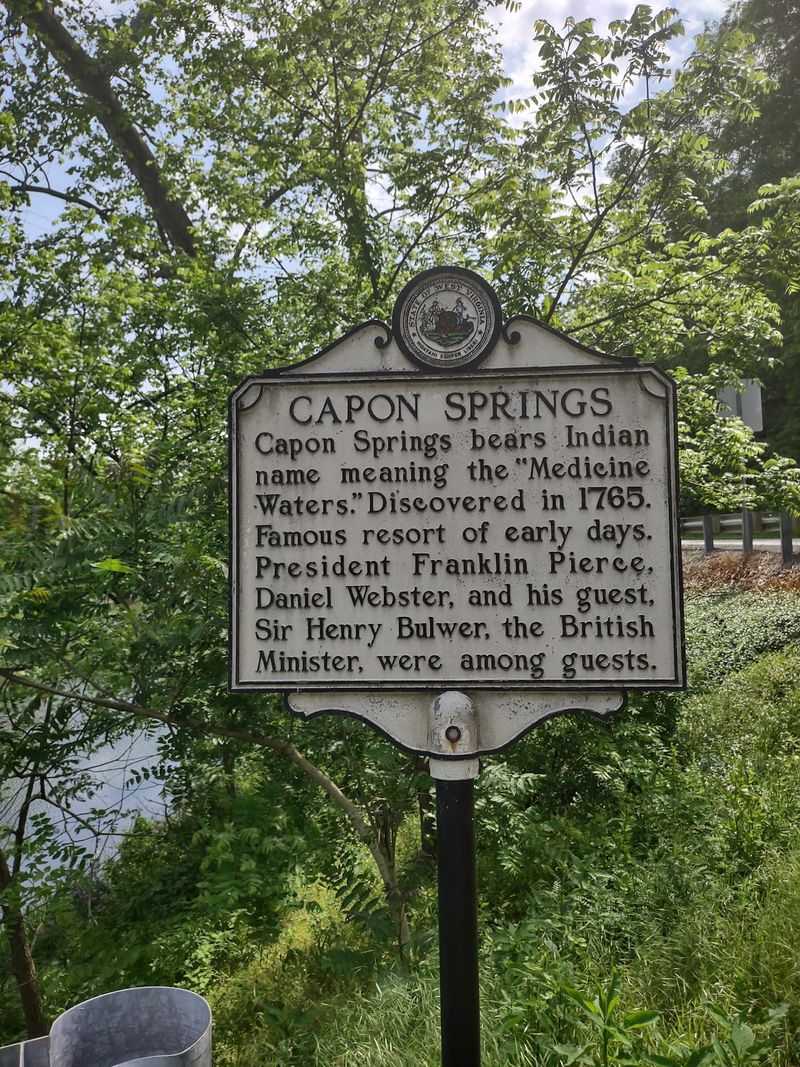 Roadside Markers and the Capon Springs Story Roadside Markers and the Capon Springs Story