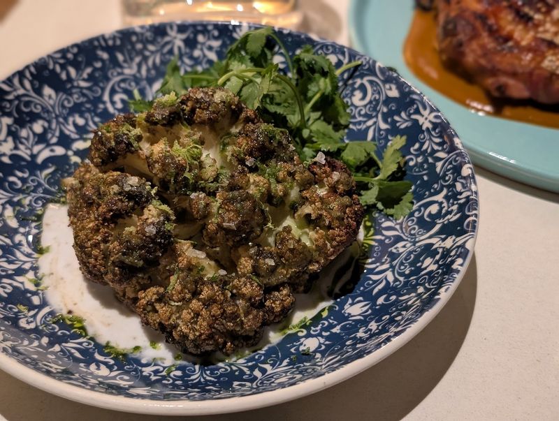 Roasted Cauliflower And A Dessert Worth Saving Room For