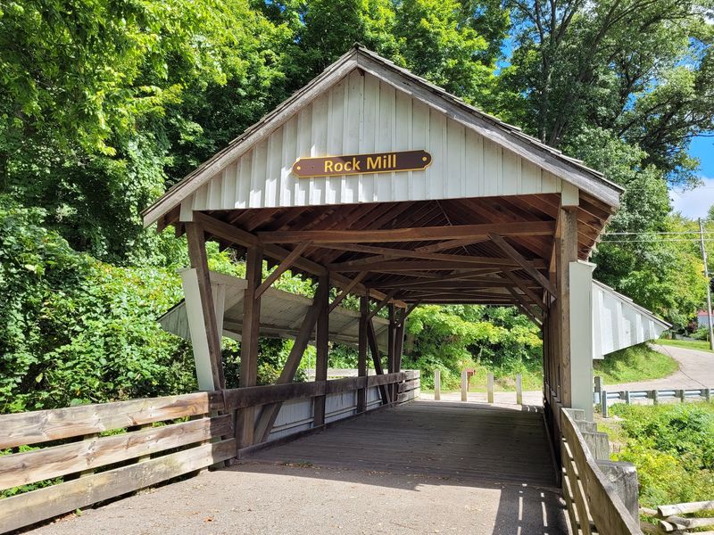 Rock Mill Covered Bridge Rock Mill Covered Bridge