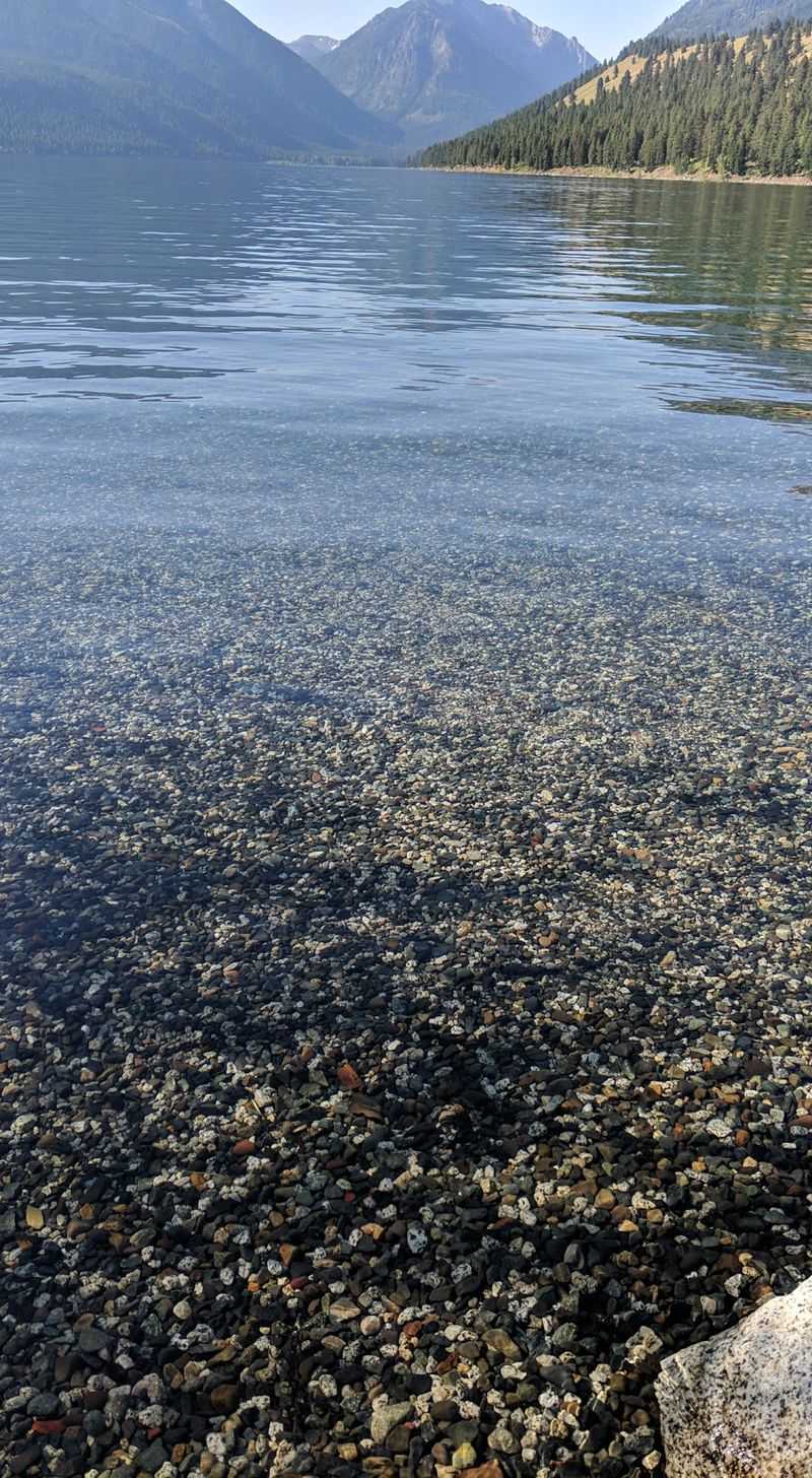 Rocky South Beach Where Garter Snakes Sunbathe