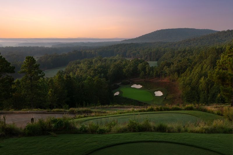 Rolling Hills That Stretch Toward The Coosa River Valley