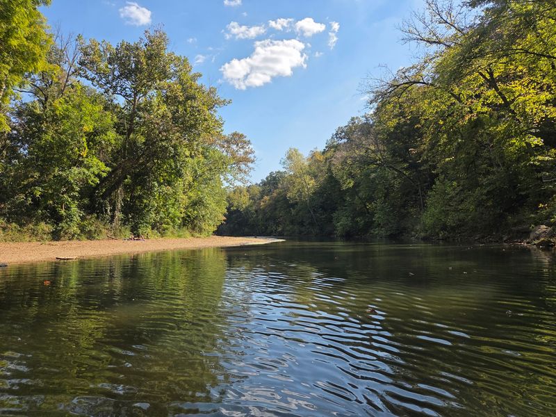 Rolling Ozark Hills And Open Glades