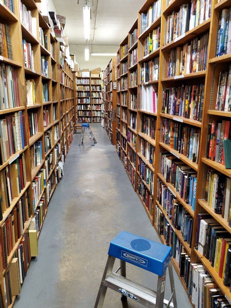 Roughly 30,000 Items Packed Into Five Long Aisles