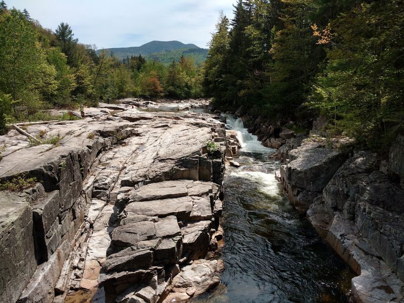 Sabbaday Falls Off the Kancamagus Highway