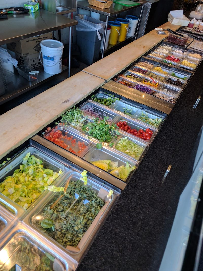 Salad Bar Greens and Rotating Pasta Salads Salad Bar Greens and Rotating Pasta Salads