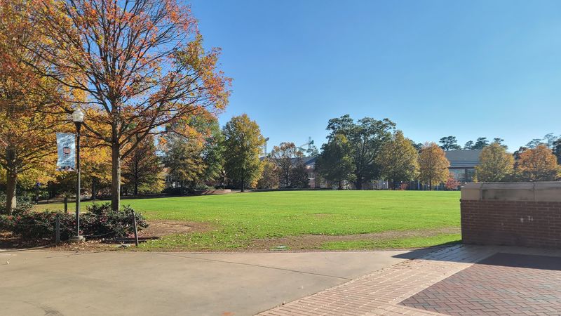 Samford Hall and the Green Heart of Campus