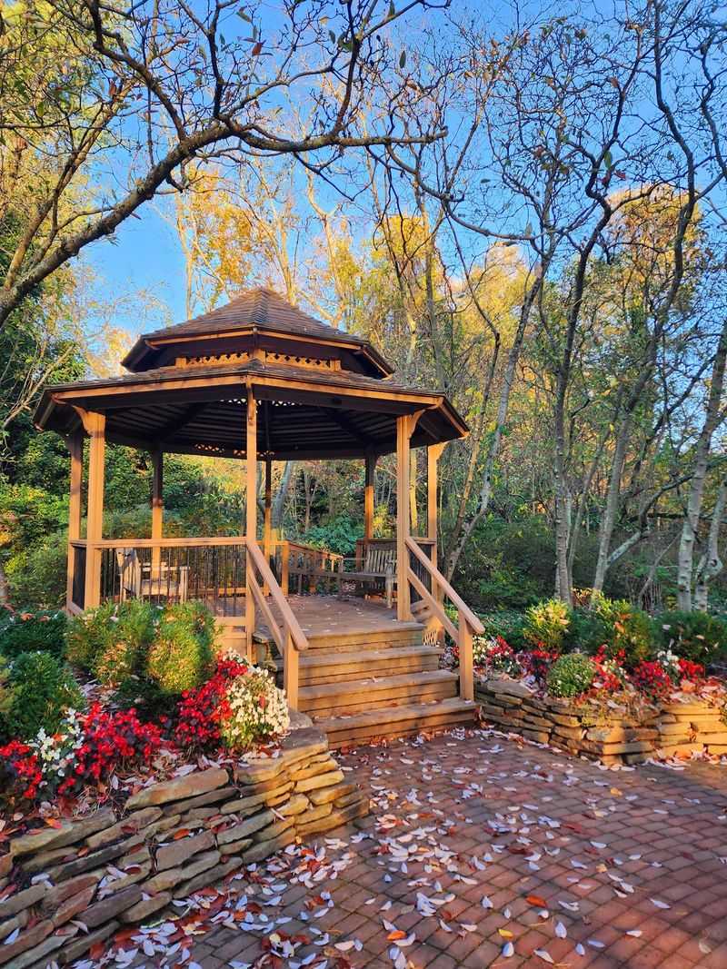 Sayen House and Gardens, A Tranquil Fall Oasis Sayen House and Gardens, A Tranquil Fall Oasis
