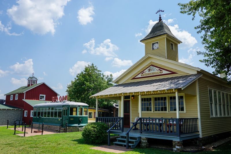 Schoolhouse, Jail, And Town Hall