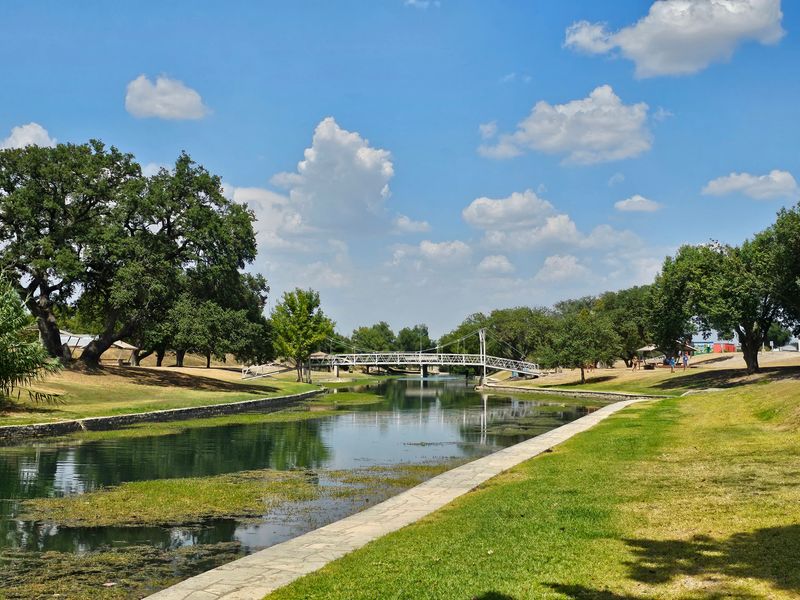 Shade Trees, Picnic Tables And A Very Relaxed Duck Population