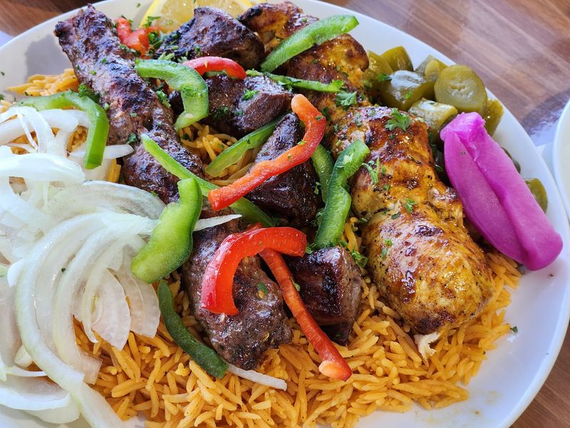 Shawarma, Skewers and a Platter Made for Sharing