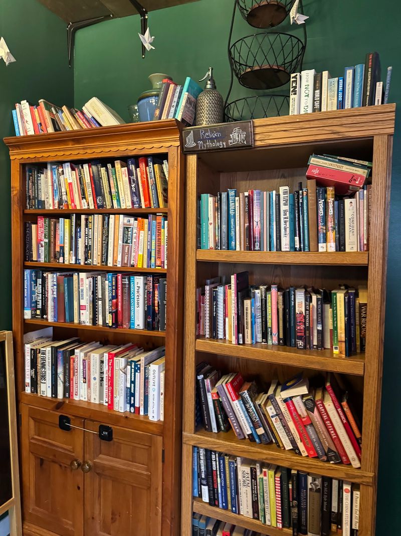 Shelves Full of Used Books at Kind Prices