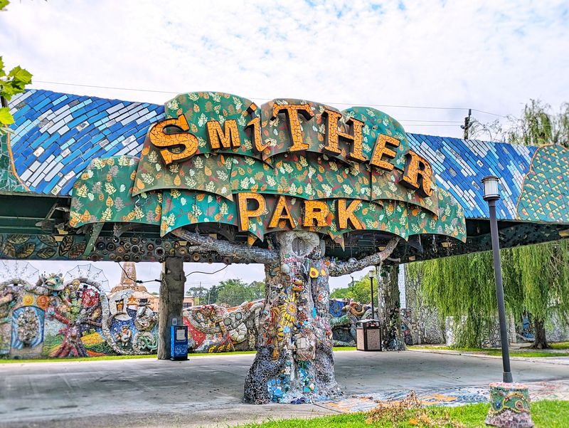 Smither Park And Its Mosaic Wonderland Smither Park And Its Mosaic Wonderland