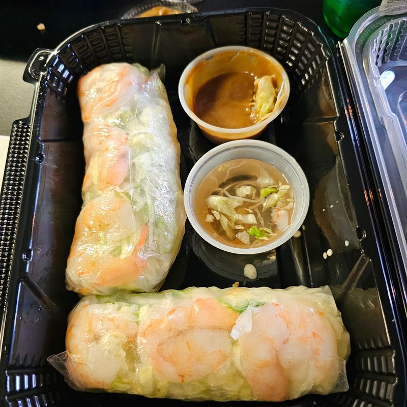 Spring Rolls, Taro Egg Rolls, and Other Small Bites