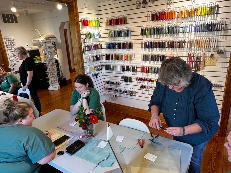 Staff Who Actually Bead, and It Shows Staff Who Actually Bead, and It Shows