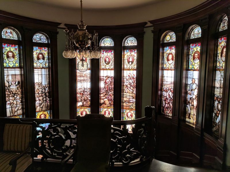 Stained Glass Telling a Complicated Chapter of History Stained Glass Telling a Complicated Chapter of History