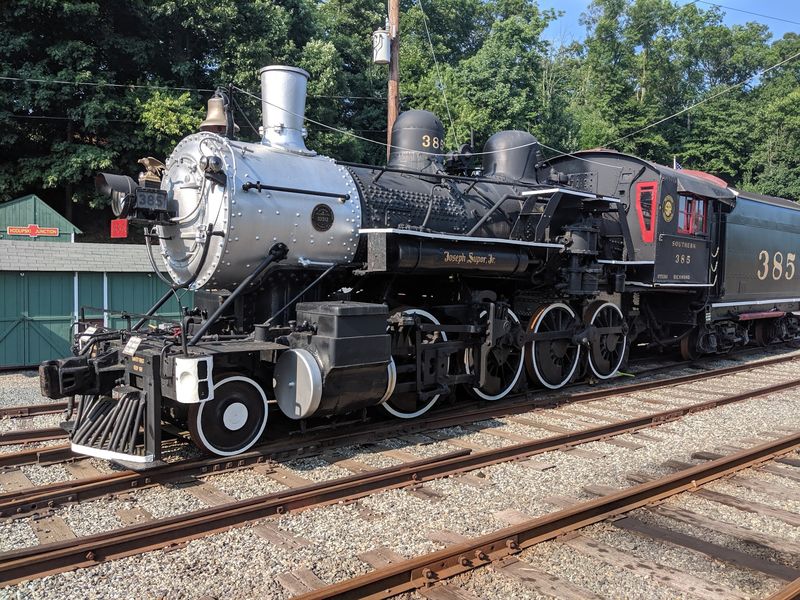 Steam Locomotives Parked Like Sleeping Giants Steam Locomotives Parked Like Sleeping Giants