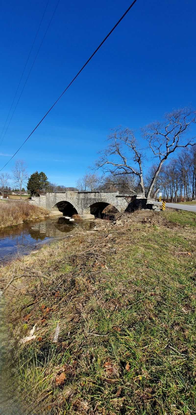 Stone Bridges, An Old Schoolhouse, And Farmsteads Left Behind