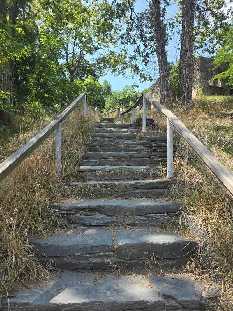 Stone Steps, Church Spires, and an Uphill Walk
