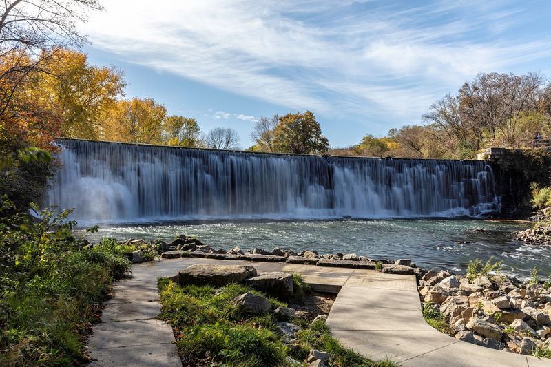 Sylvan Park and the Waterfall Dam