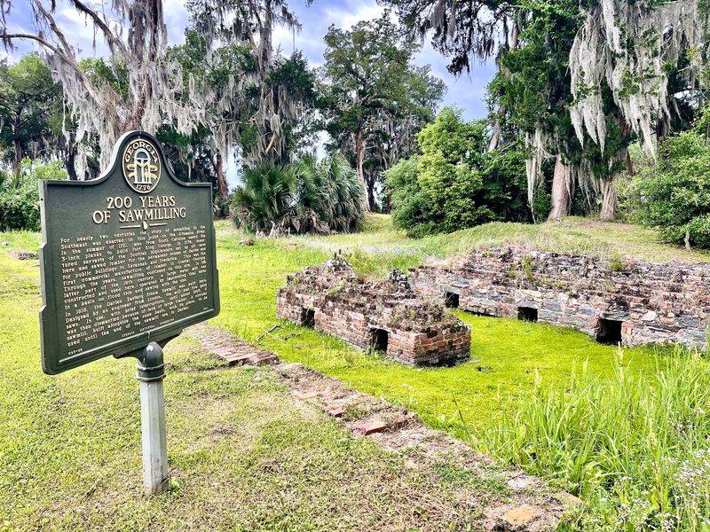 Tabby Ruins and the Ghosts of Darien's Sawmill Boom