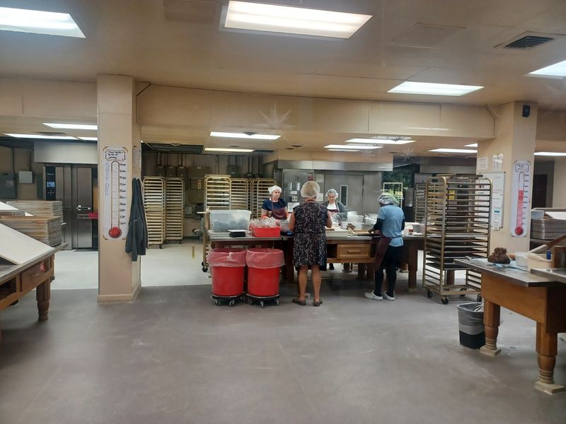 Taking the Guided Tour Through the Bakery Taking the Guided Tour Through the Bakery