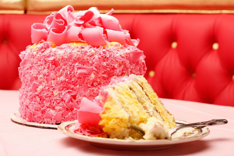 That Famous Slice of Pink Champagne Cake That Famous Slice of Pink Champagne Cake