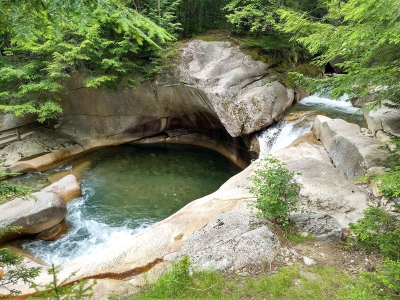 The Basin at Franconia Notch State Park