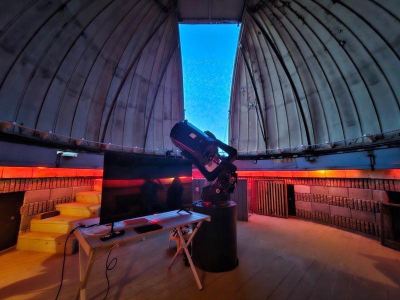The Big Telescope Under The Dome