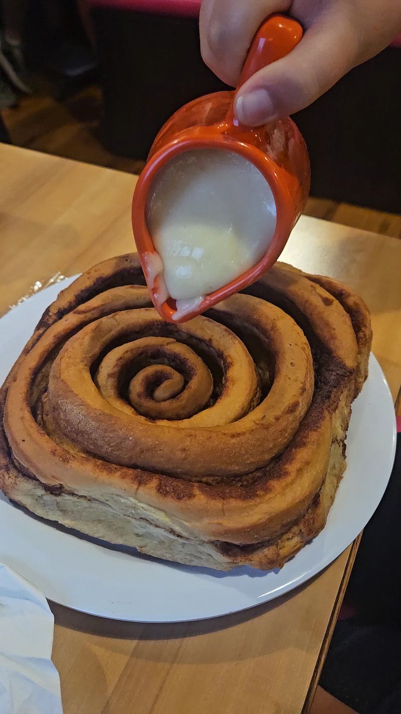 The Big Wheel Cinnamon Roll Itself
