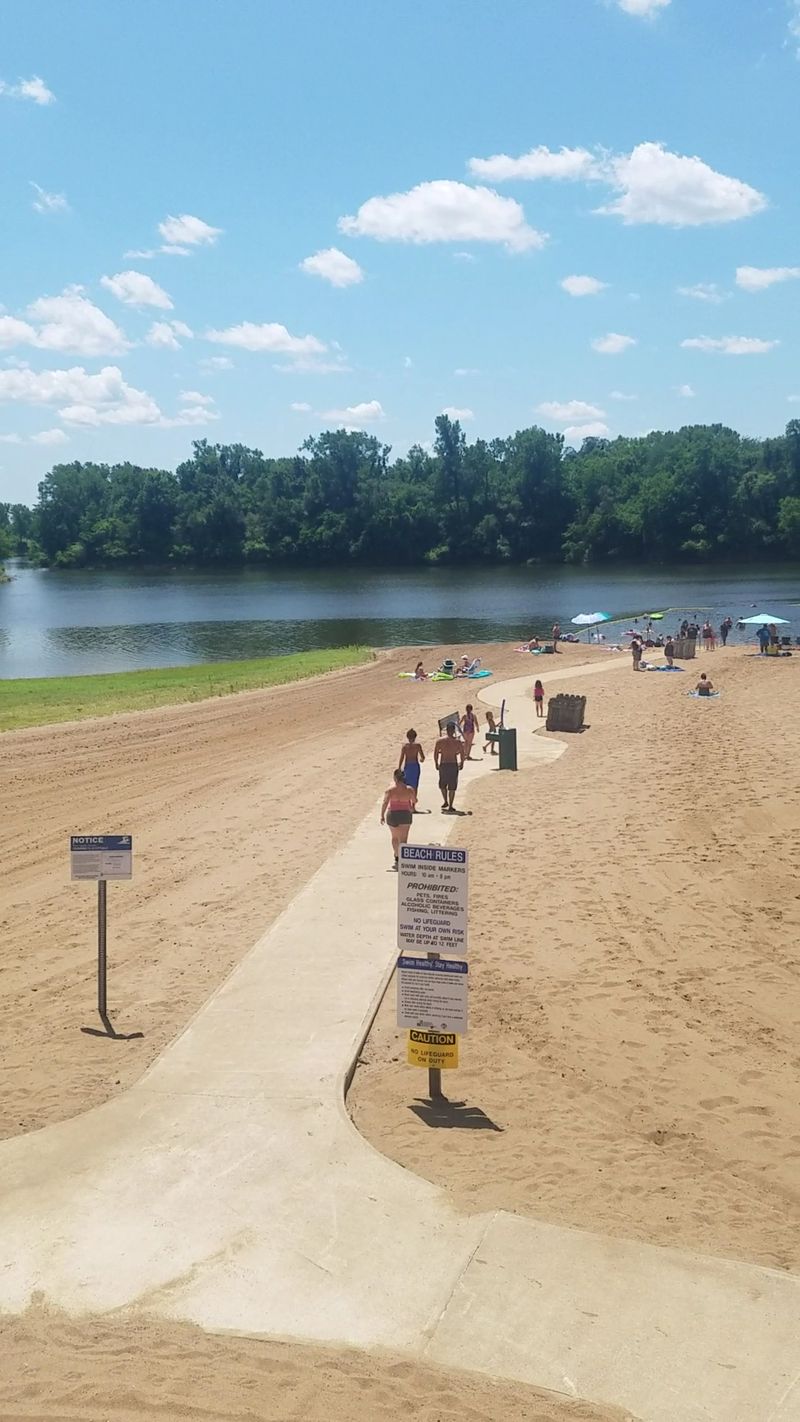 The Biggest Natural Sand Beach In The Missouri Park System