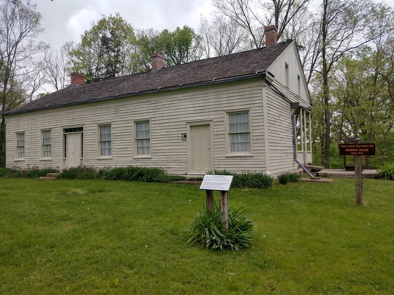 The Cannonball House And Its Famous Holes