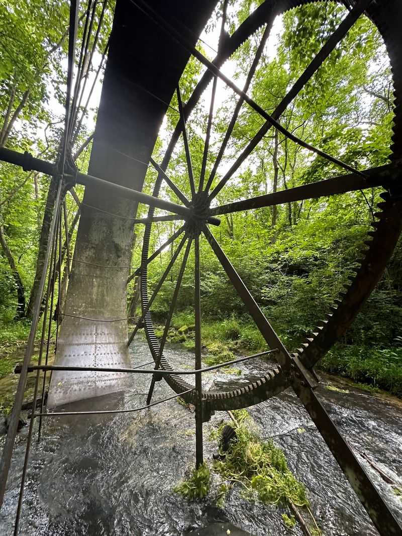 The Giant Steel Overshot Wheel That Refused To Leave