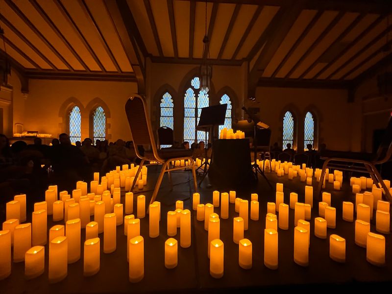 The Glow of a Great Hall at Christmas The Glow of a Great Hall at Christmas