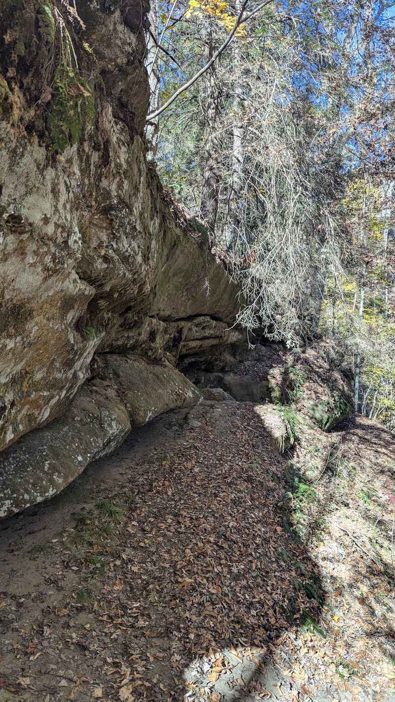 The Gorge Trail Hiding Right Behind the Rock The Gorge Trail Hiding Right Behind the Rock
