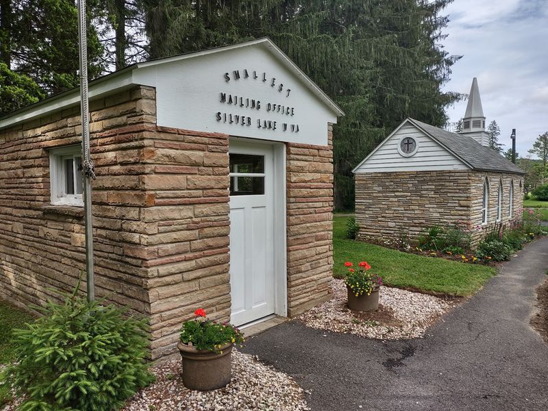 The Honor-System Mailing Office Out Back