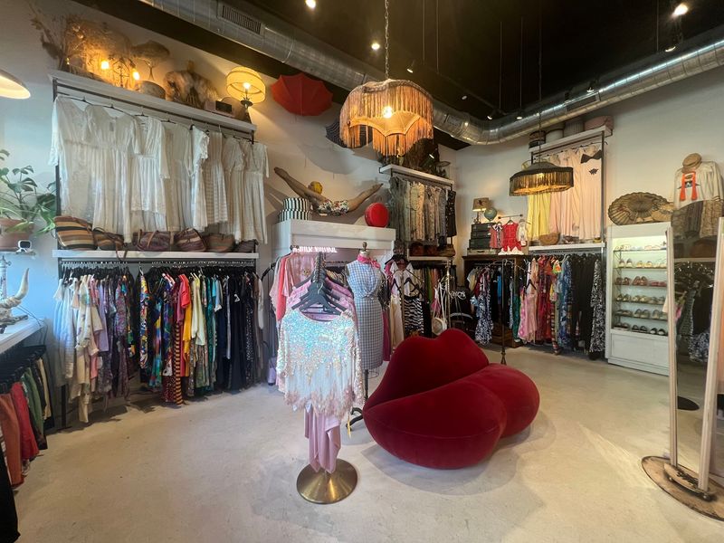 The Mezzanine Full Of Gowns And Bridal Finds The Mezzanine Full Of Gowns And Bridal Finds