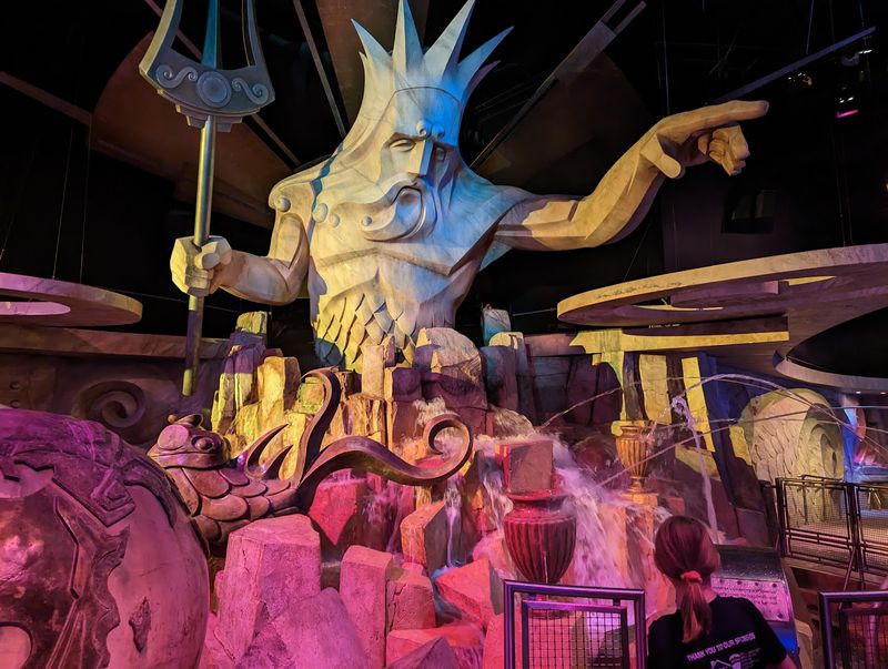 The Ocean and Poseidon Water Exhibit