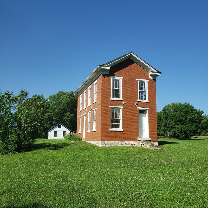 The Old General Store Still Standing In The Grass