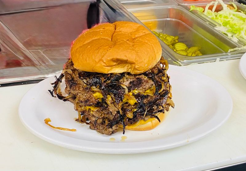 The Original Onion Burger, Ordered Right The Original Onion Burger, Ordered Right