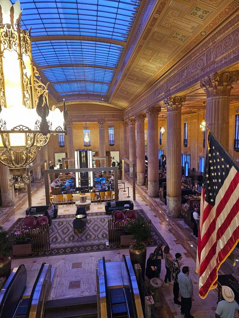 The Painted Ceilings And Terrazzo Floors Overhead And Underfoot The Painted Ceilings And Terrazzo Floors Overhead And Underfoot