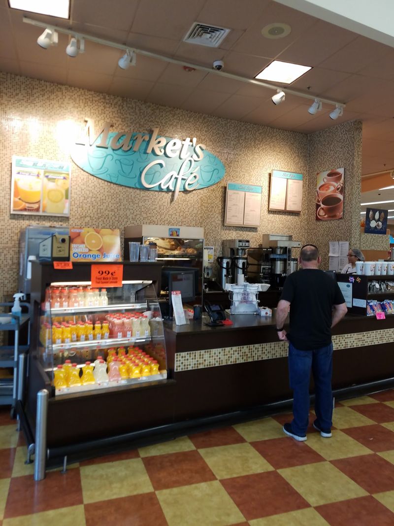 The Prepared Food Corner And Cafe Seating
