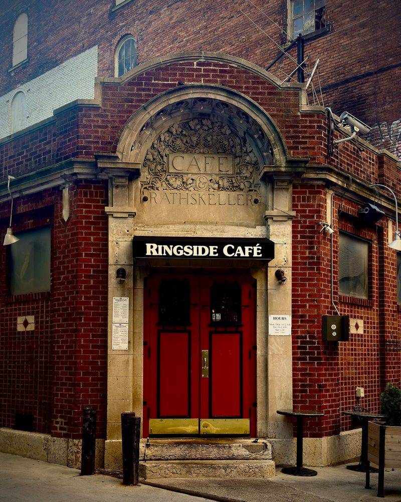 The Red Door on North Pearl Street