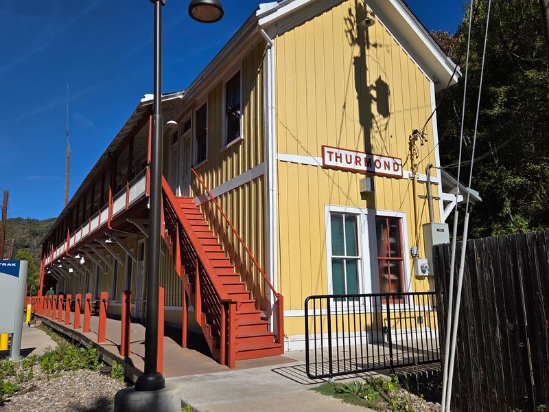 The Restored 1904 Depot and Its Friendly Rangers