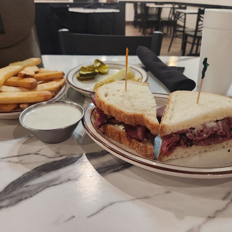 The Reuben, Stacked And Griddled The Reuben, Stacked And Griddled