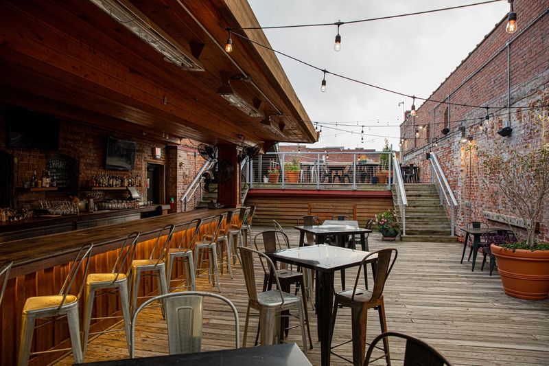 The Rooftop Lounge Upstairs Is Worth Asking About