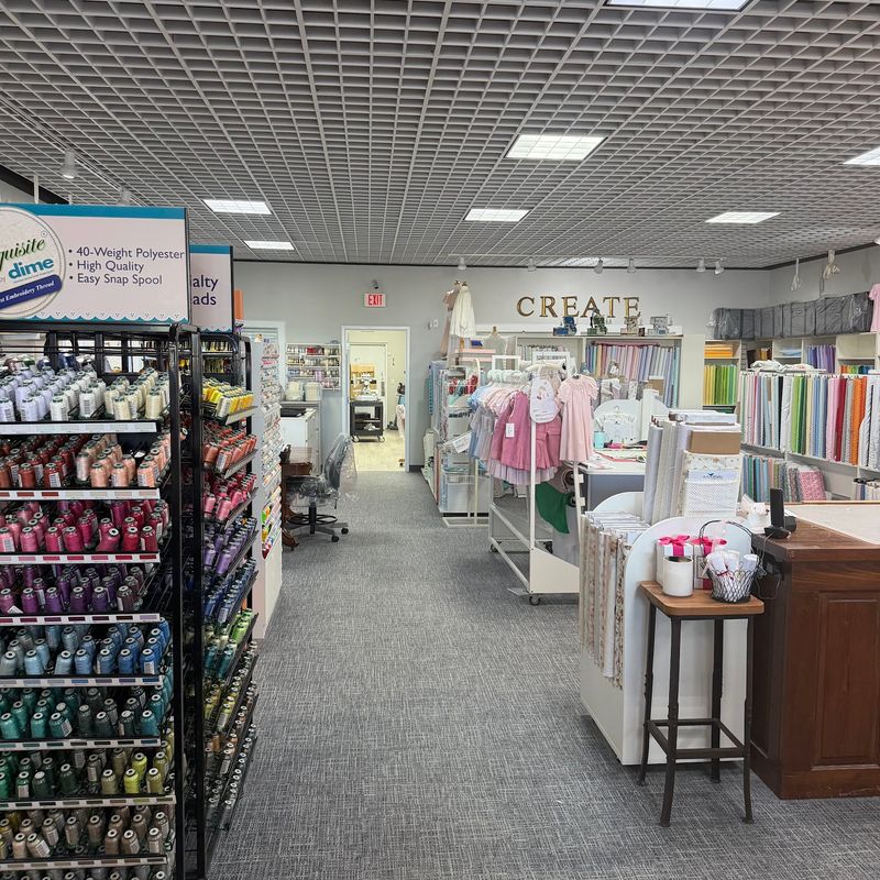 The Sewing Room on Valleydale Road and Its French Lace Wall The Sewing Room on Valleydale Road and Its French Lace Wall