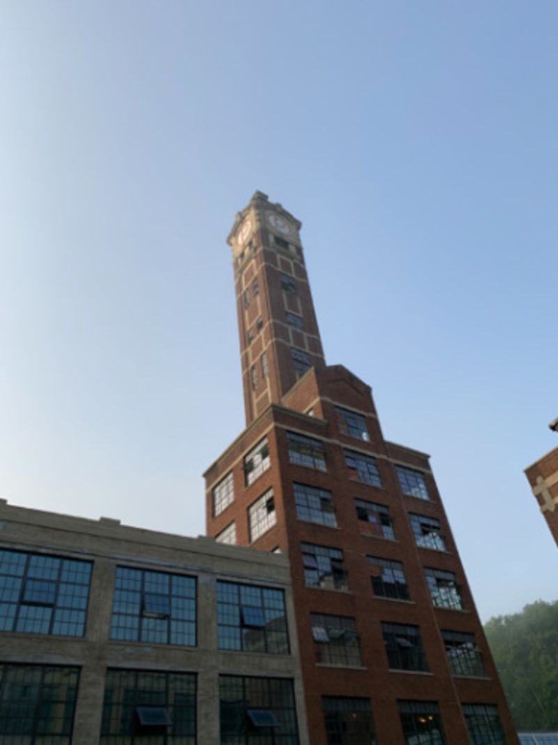 The Shot Tower With the Famous Letter P The Shot Tower With the Famous Letter P