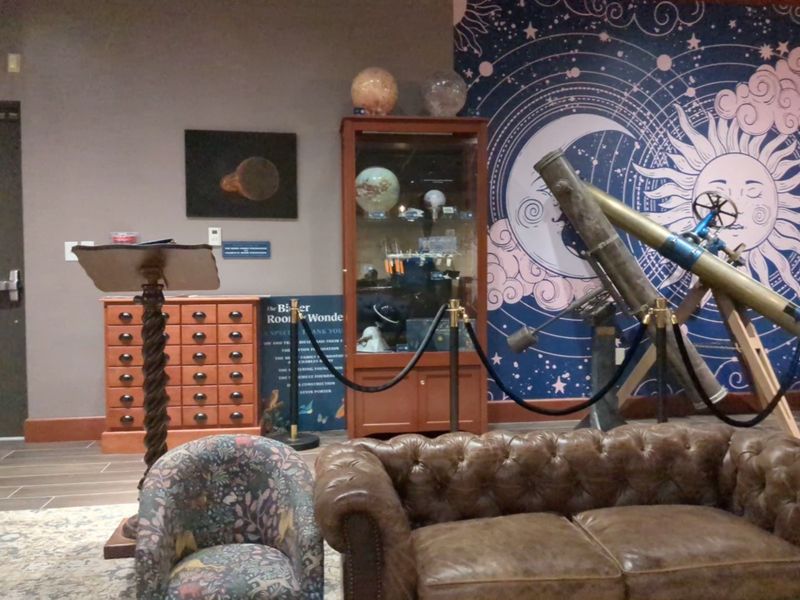The Space Wing and Its Cosmic Exhibits