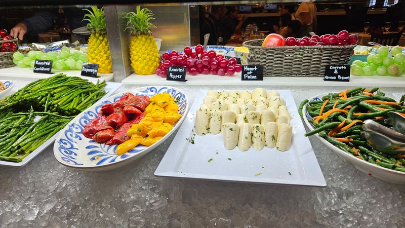 The Sprawling Salad Bar That Steals The Spotlight
